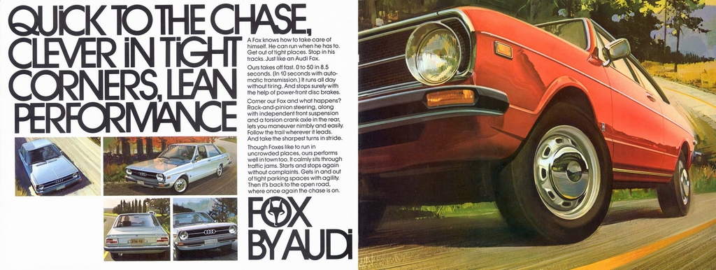 1974 Audi Fox Brochure Page 6